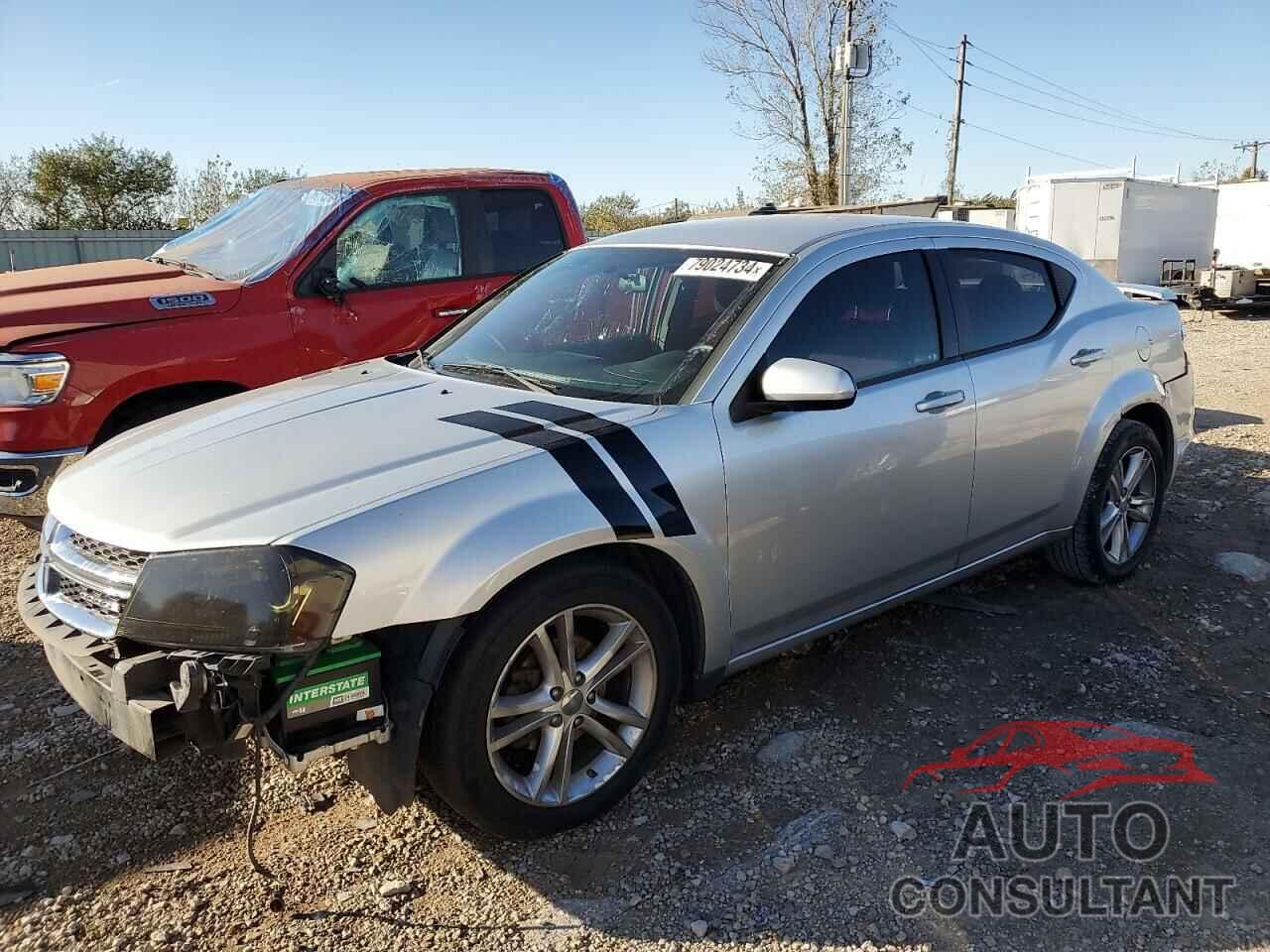 DODGE AVENGER 2011 - 1B3BD1FGXBN526201