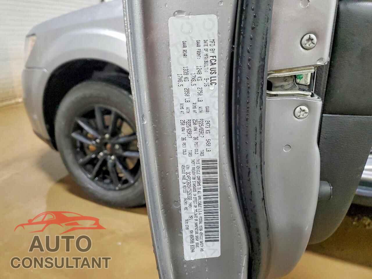 DODGE JOURNEY 2017 - 3C4PDCBG5HT526332