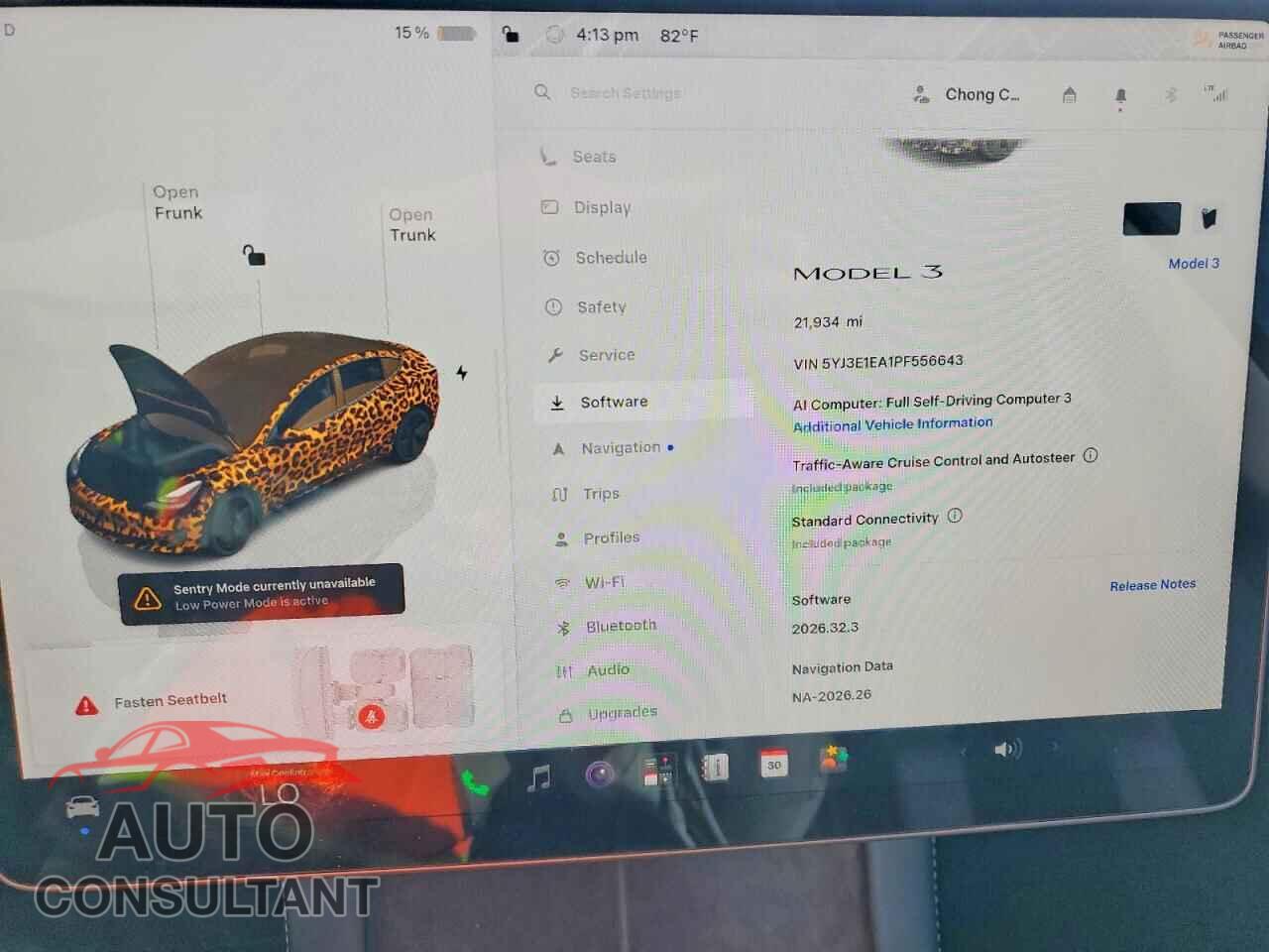 TESLA MODEL 3 2023 - 5YJ3E1EA1PF556643