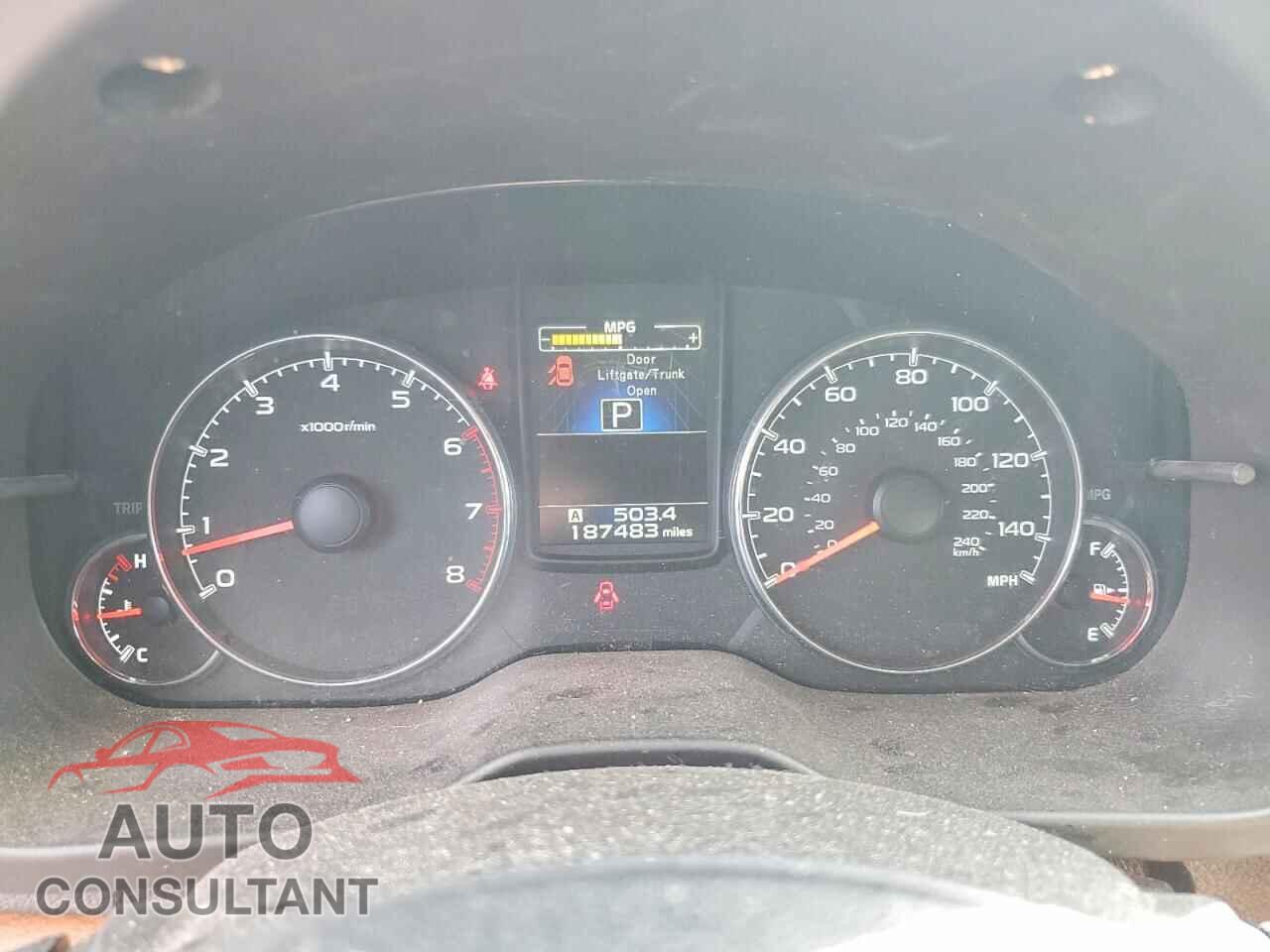 SUBARU OUTBACK 2013 - 4S4BRBKC2D3217227