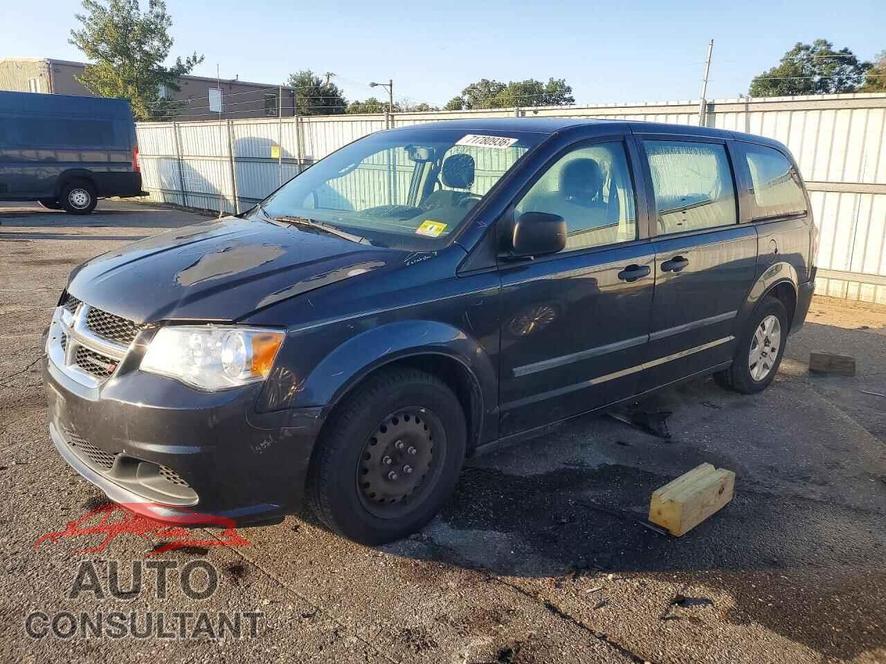 DODGE CARAVAN 2013 - 2C4RDGBG4DR712778