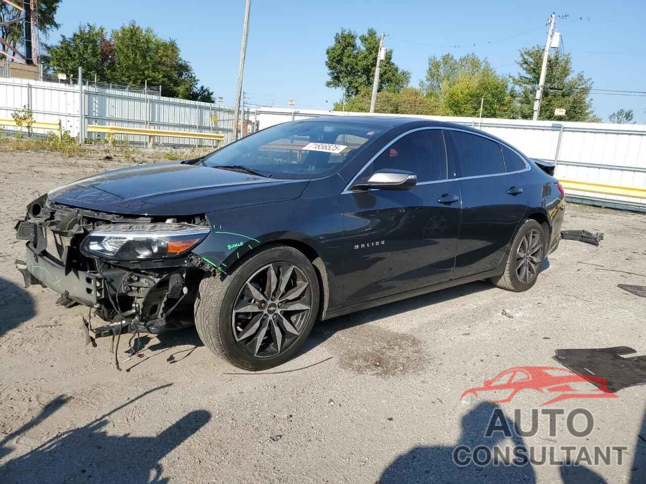 CHEVROLET MALIBU 2017 - 1G1ZE5ST4HF242143