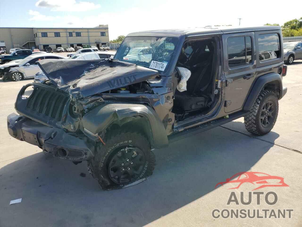JEEP WRANGLER 2021 - 1C4HJXDG9MW850373