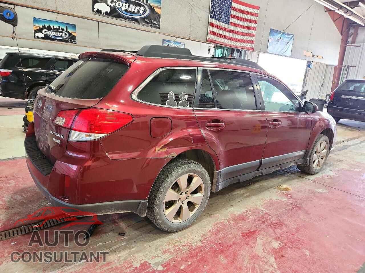 SUBARU OUTBACK 2012 - 4S4BRBBC9C3283384