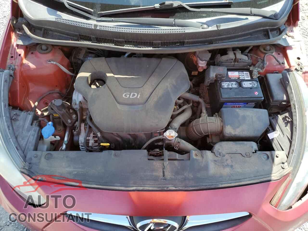 HYUNDAI ACCENT 2013 - KMHCT5AEXDU123391