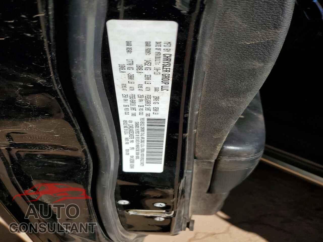 DODGE DURANGO 2014 - 1C4RDJAG3EC345378