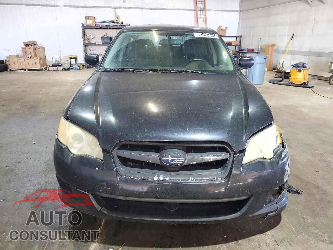 SUBARU LEGACY 2009 - 4S3BL616697227574