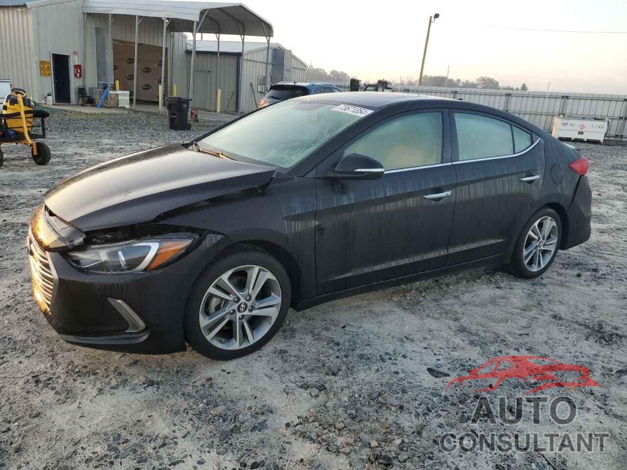 HYUNDAI ELANTRA 2017 - KMHD84LF8HU179678