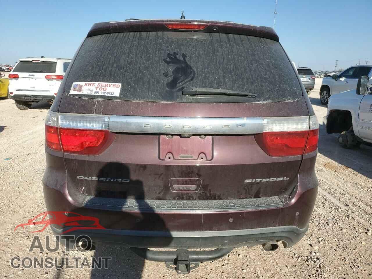 DODGE DURANGO 2012 - 1C4SDHET0CC130328