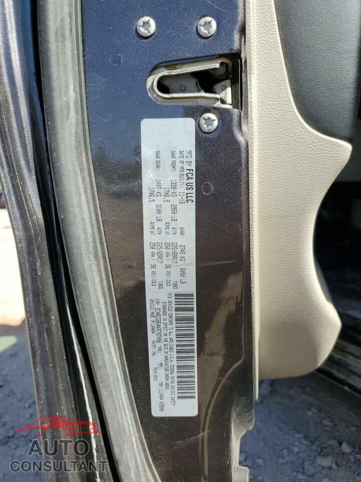 DODGE CARAVAN 2019 - 2C4RDGBG4KR797098