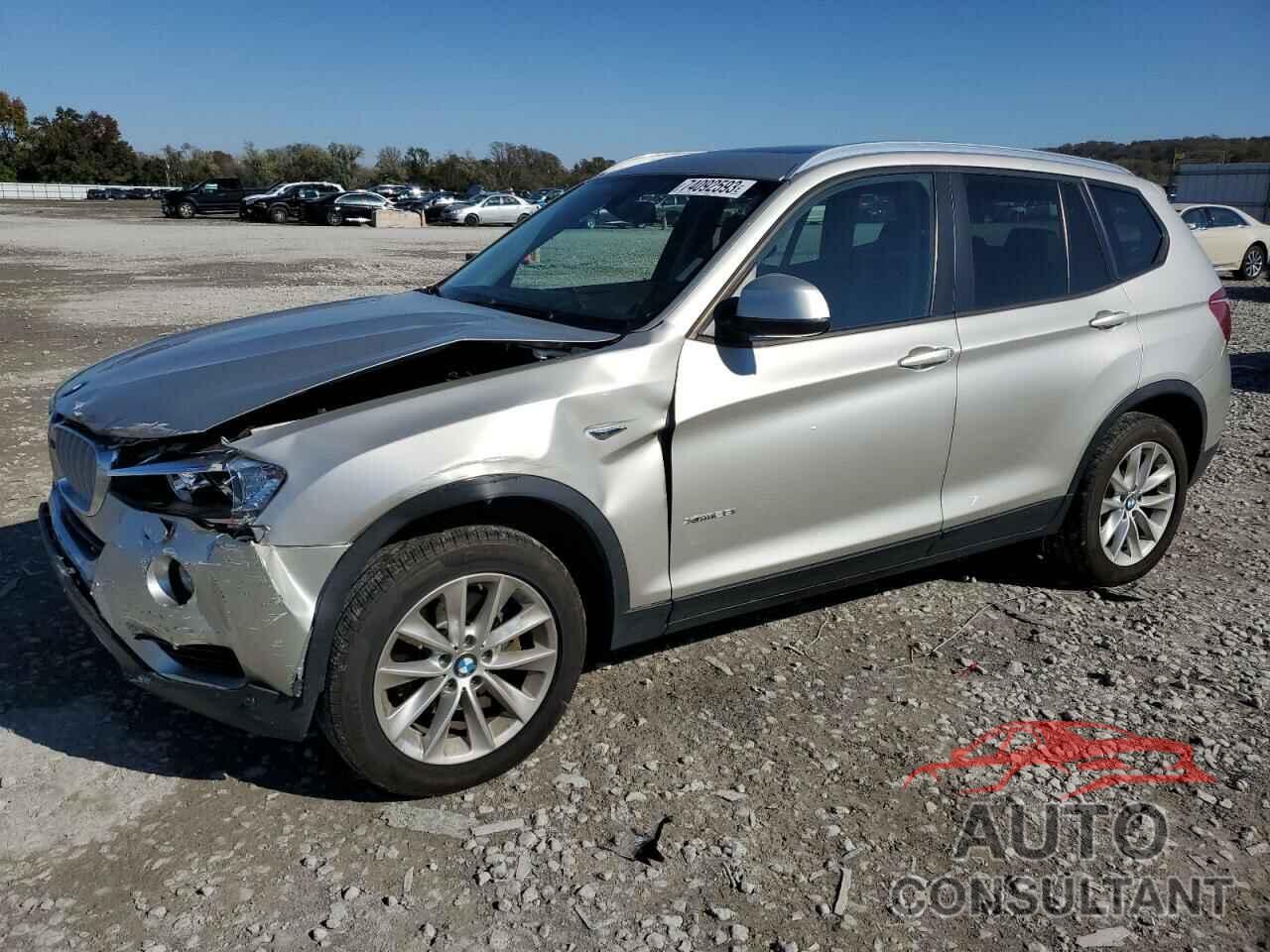 BMW X3 2016 - 5UXWX9C58G0D85479