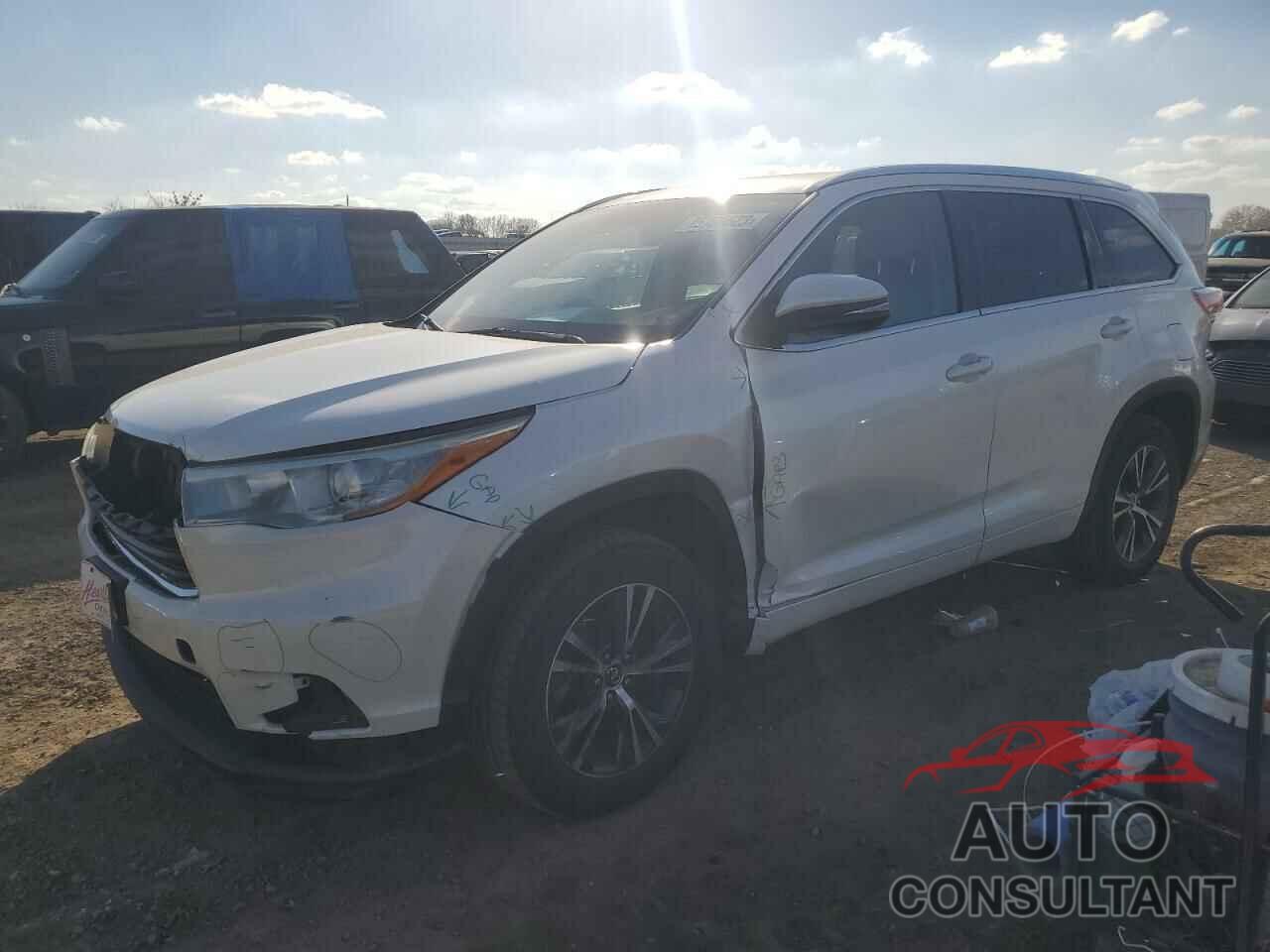 TOYOTA HIGHLANDER 2016 - 5TDKKRFH5GS164100