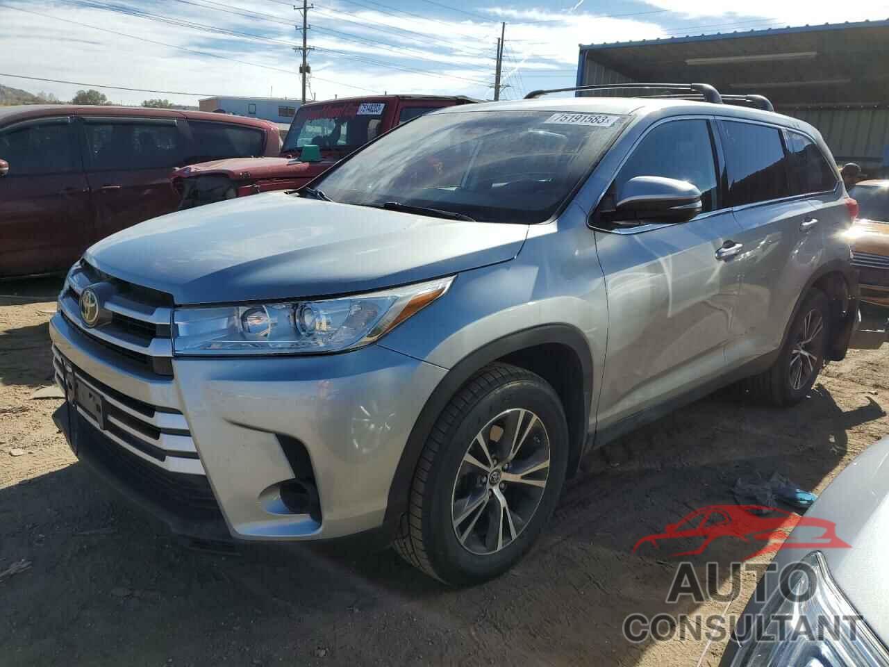 TOYOTA HIGHLANDER 2019 - 5TDBZRFH8KS980612