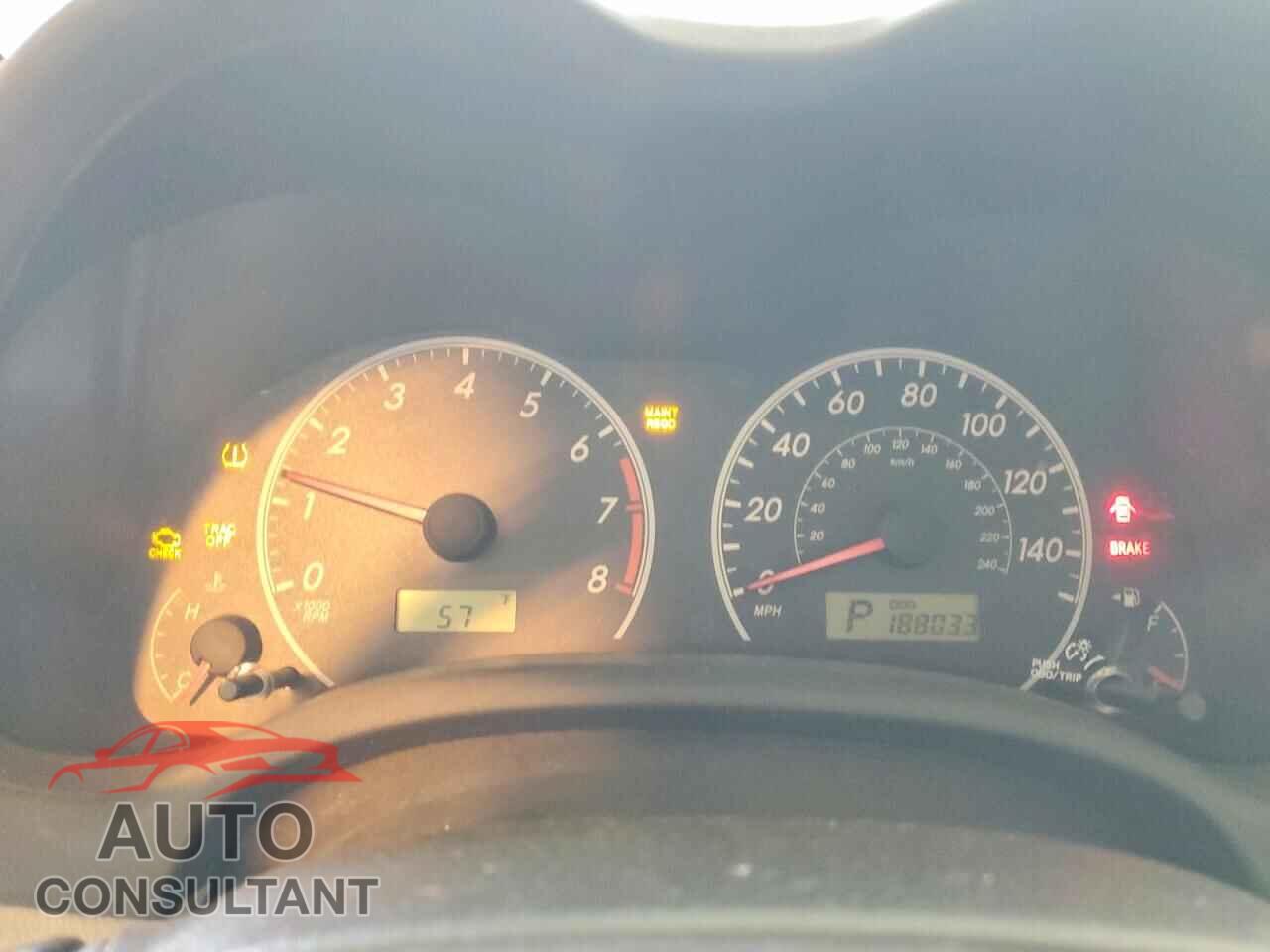 TOYOTA COROLLA 2011 - 5YFBU4EEXBP002002