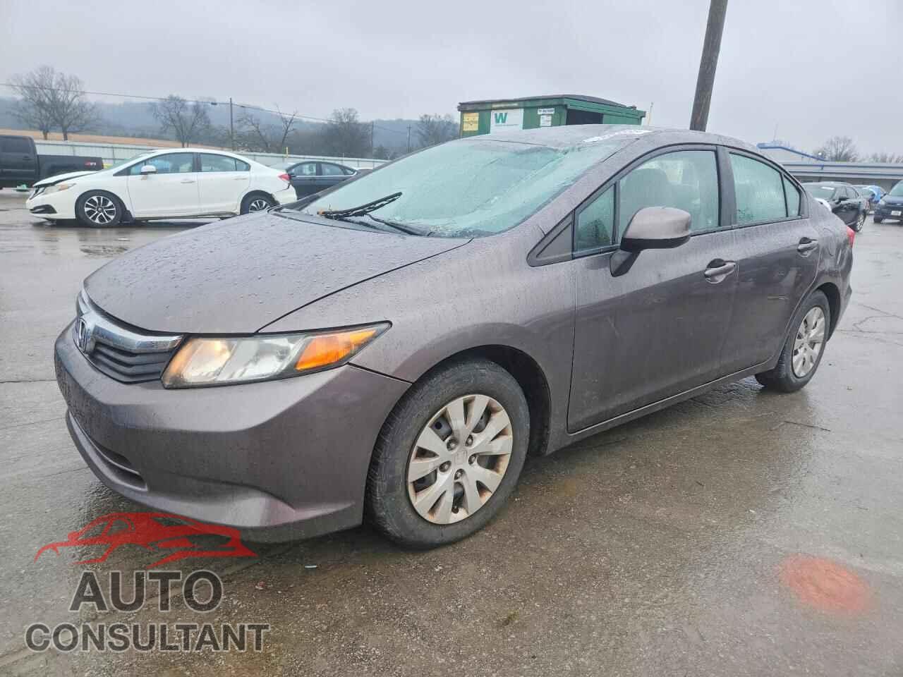 HONDA CIVIC 2012 - 19XFB2F57CE085109