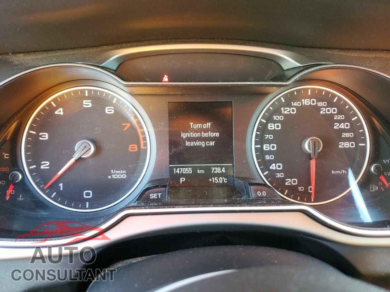 AUDI A4 2013 - WAUKFCFL8DN018827