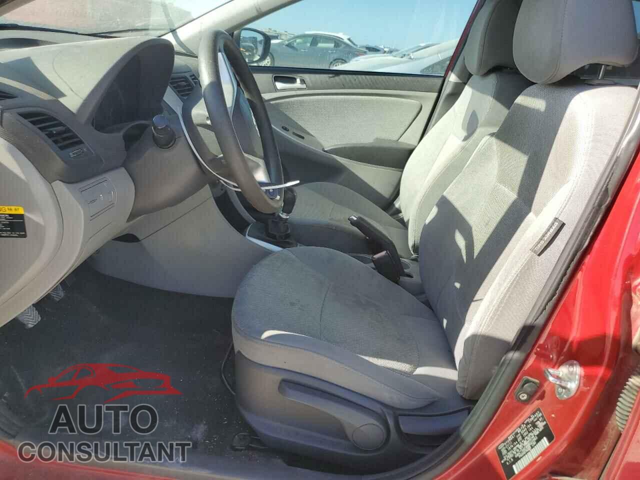 HYUNDAI ACCENT 2012 - KMHCT5AE8CU022963