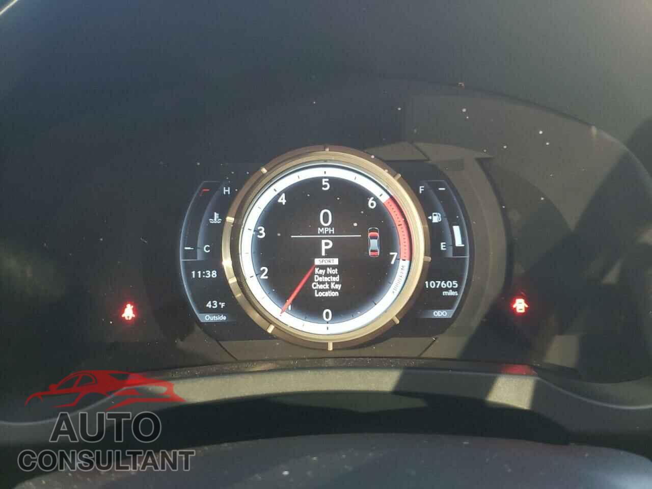 LEXUS IS 2017 - JTHBA1D27H5045649