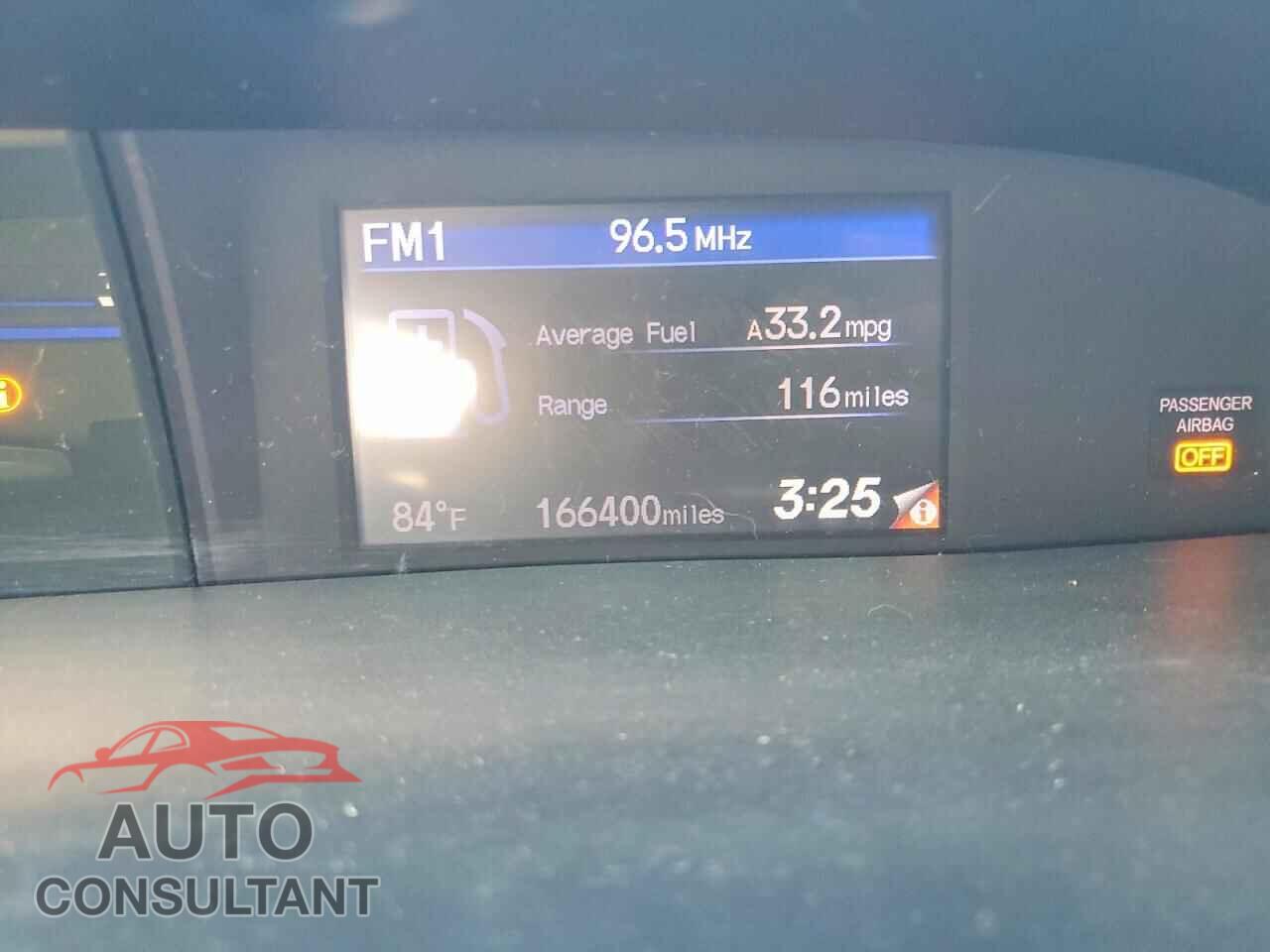 HONDA CIVIC 2012 - 2HGFG3B81CH531042