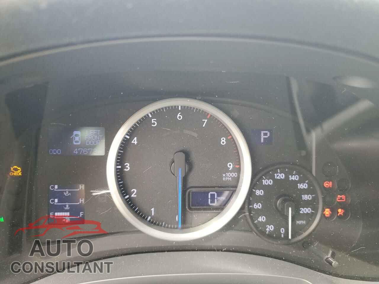 LEXUS IS 2011 - JTHBP5C22B5008314