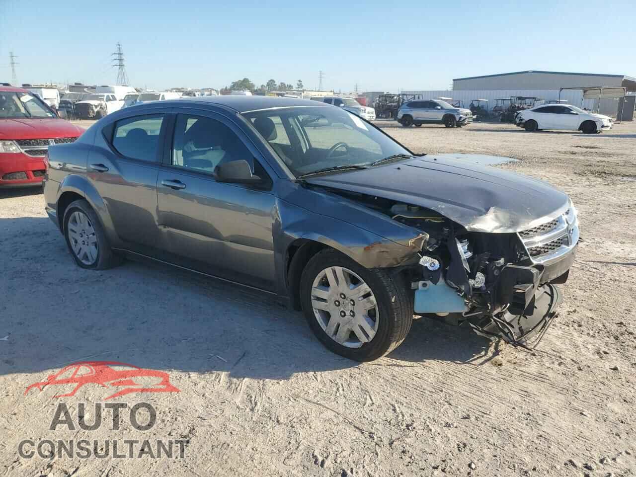 DODGE AVENGER 2012 - 1C3CDZABXCN274467