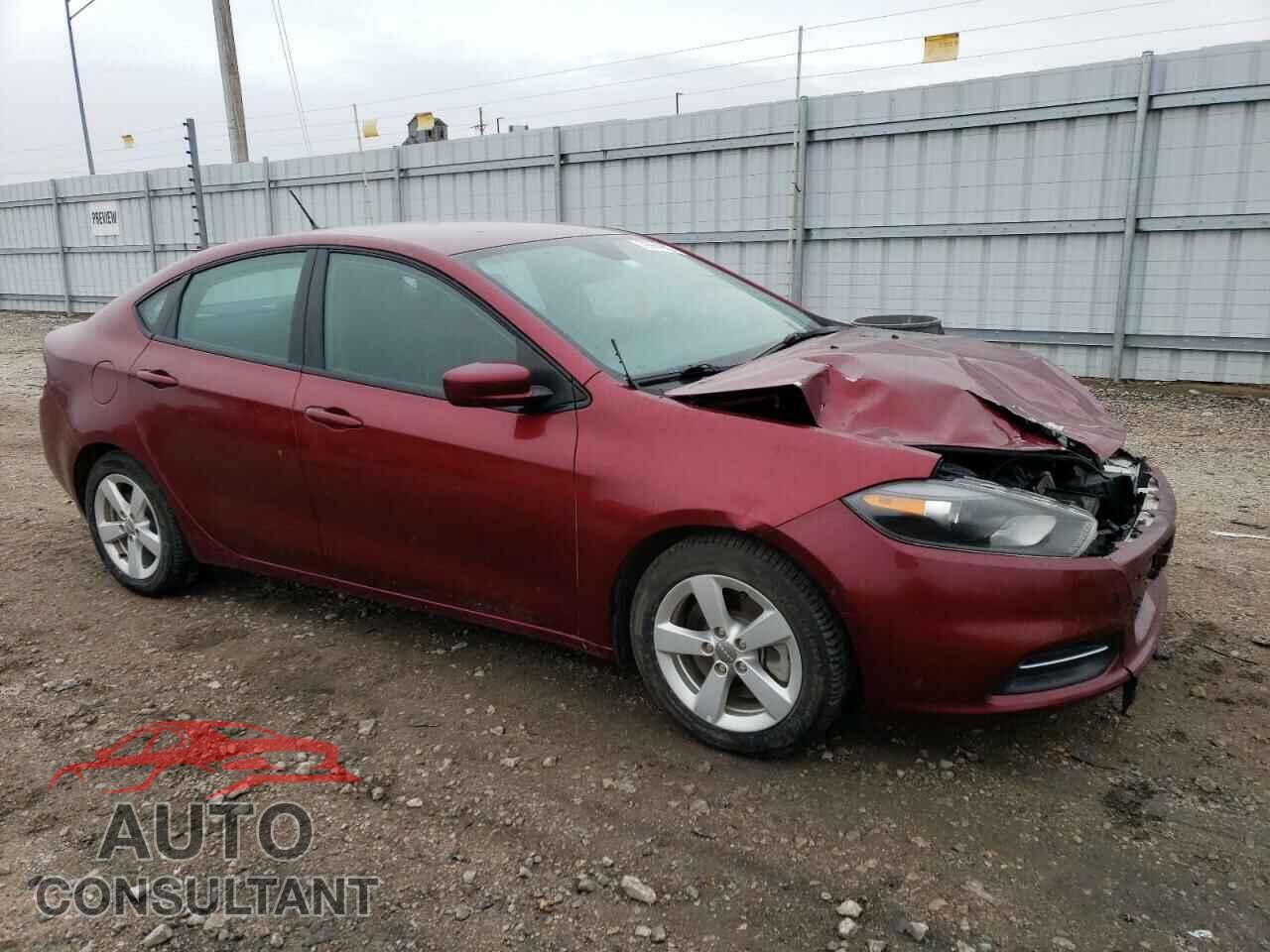 DODGE DART 2015 - 1C3CDFBB7FD298961
