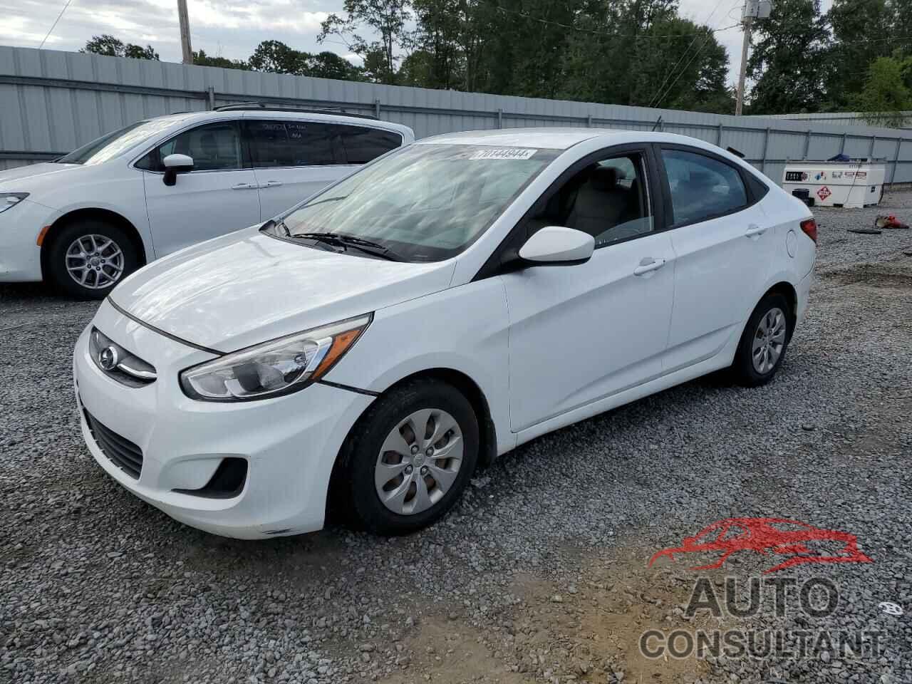 HYUNDAI ACCENT 2017 - KMHCT4AE9HU344853