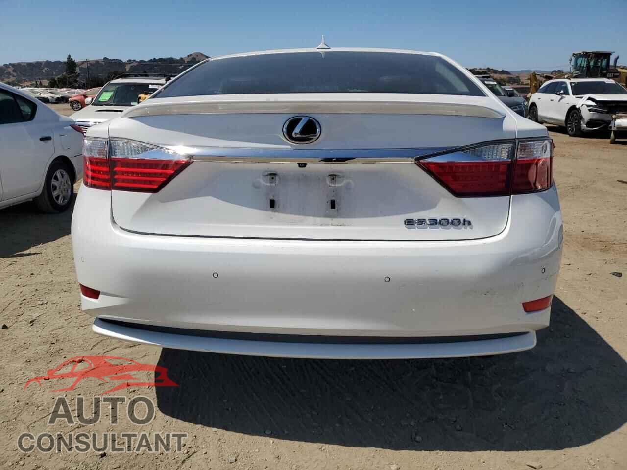 LEXUS ES300 2013 - JTHBW1GG8D2019923