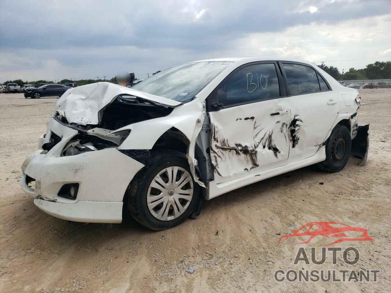 TOYOTA COROLLA 2009 - 1NXBU40E19Z080670