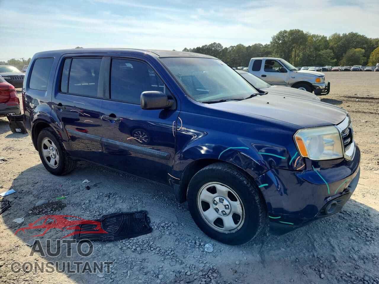 HONDA PILOT 2013 - 5FNYF4H29DB081702