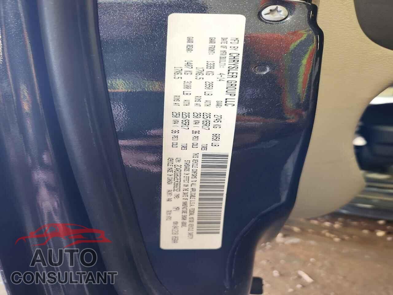 DODGE CARAVAN 2014 - 2C4RDGBG2ER366232