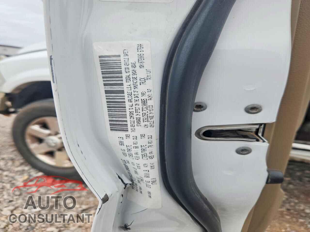 DODGE RAM 2500 2012 - 3C6UD5PL7CG100865
