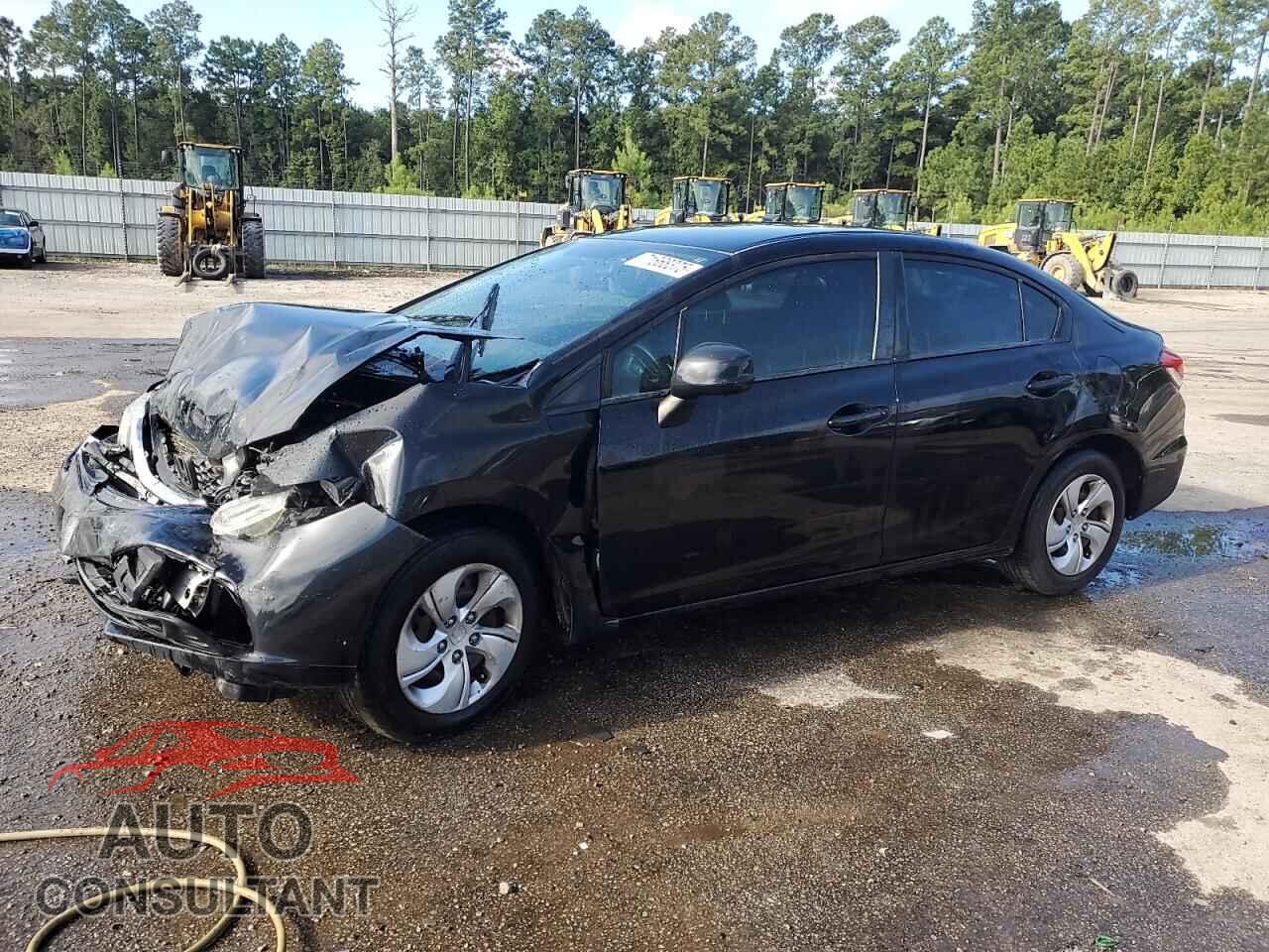 HONDA CIVIC 2013 - 19XFB2F58DE048877