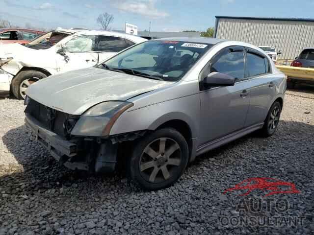 NISSAN SENTRA 2012 - 3N1AB6AP0CL749582