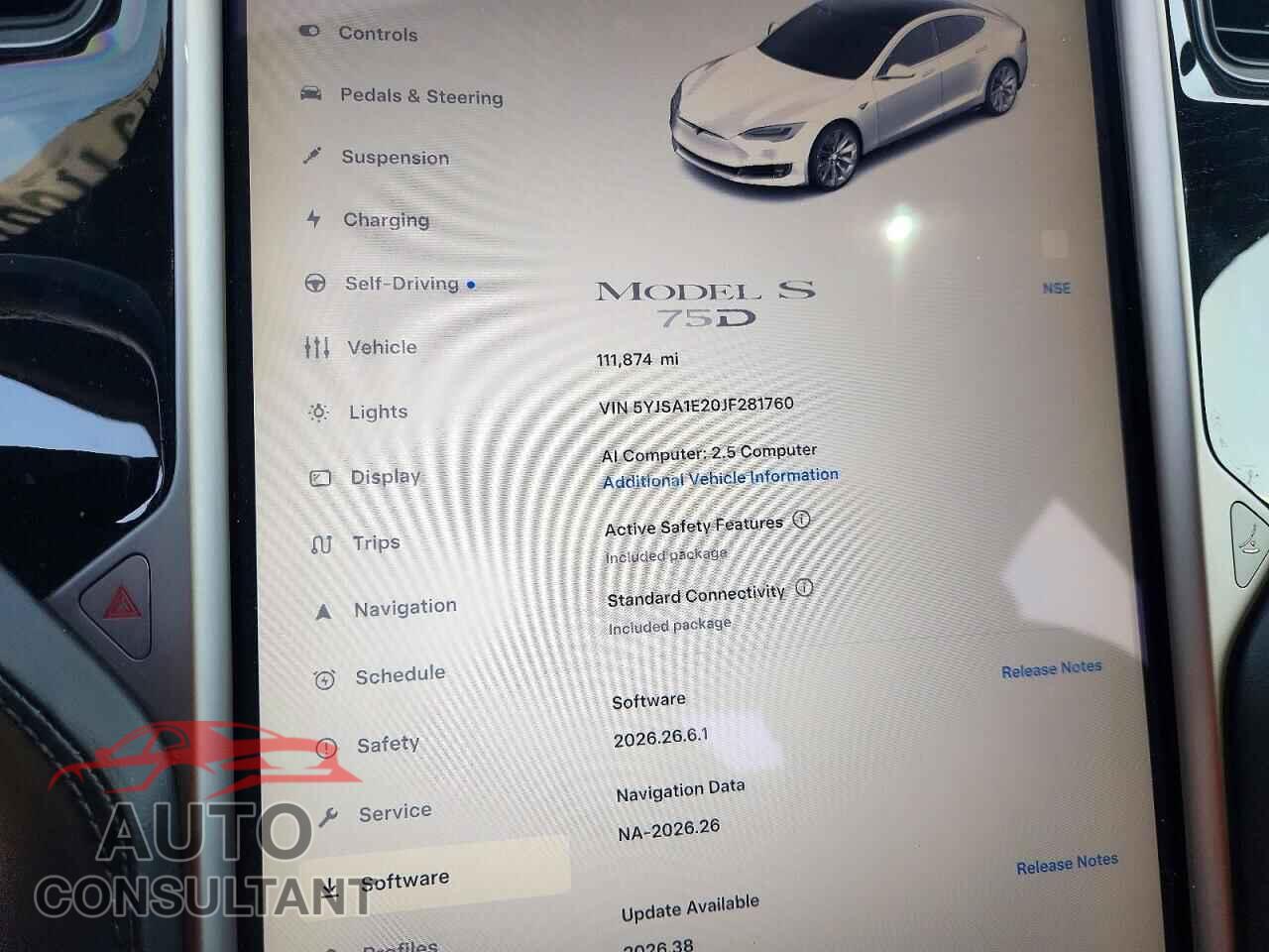 TESLA MODEL S 2018 - 5YJSA1E20JF281760