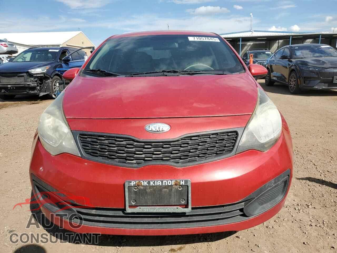 KIA RIO 2013 - KNADM4A38D6250723