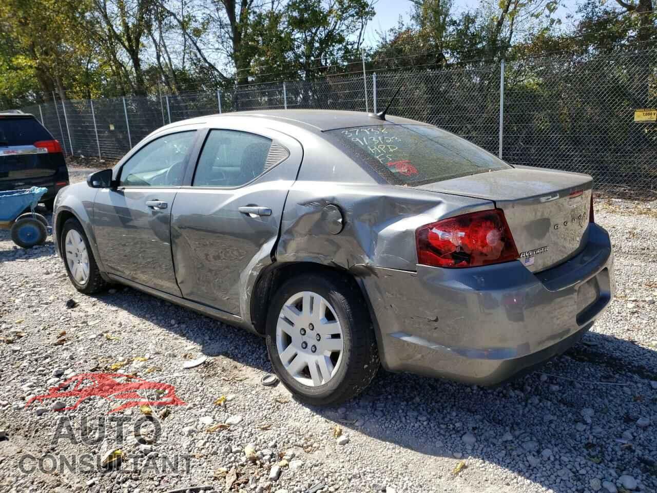 DODGE AVENGER 2012 - 1C3CDZAB5CN132835