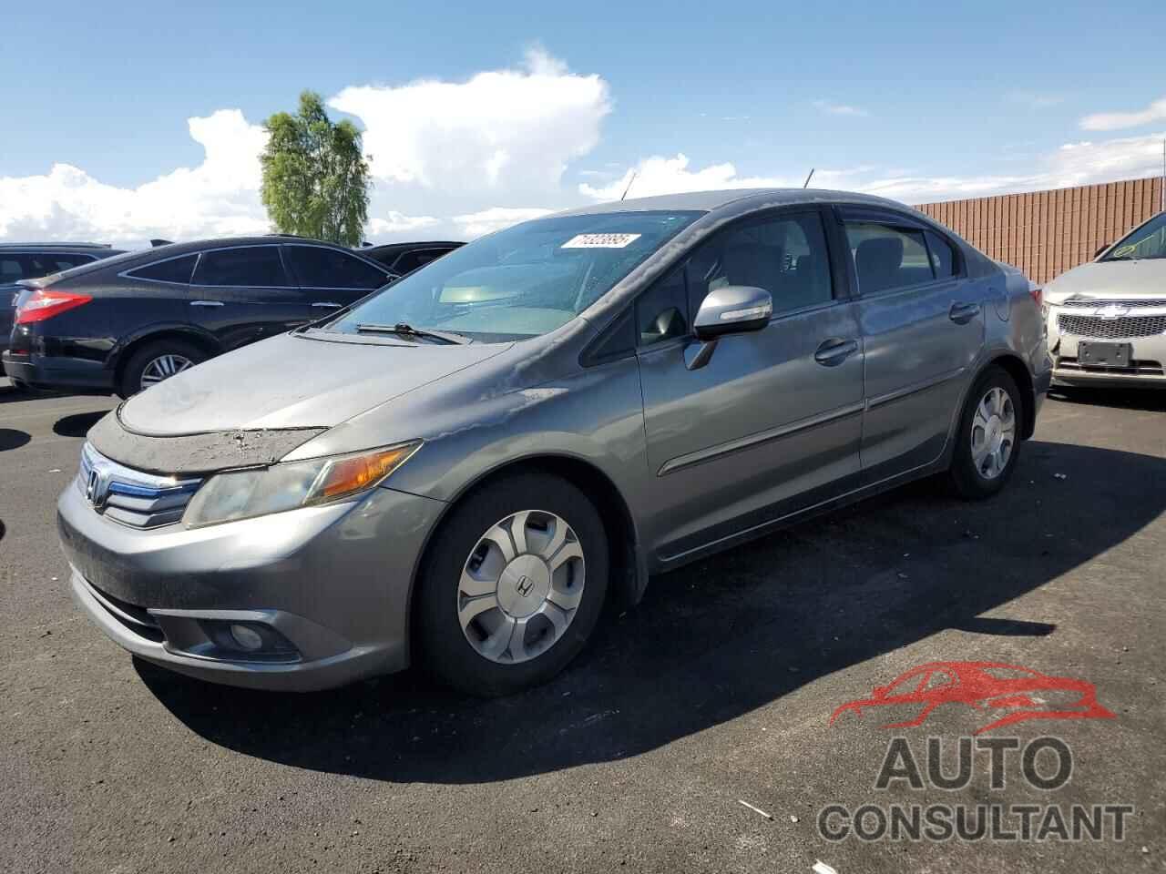 HONDA CIVIC 2012 - JHMFB4F23CS005771