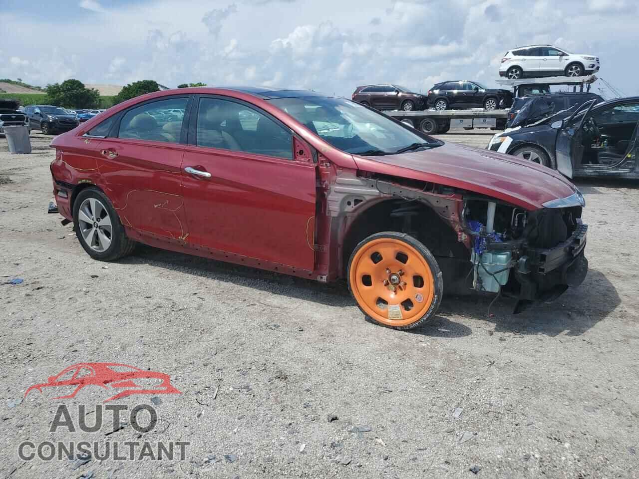 HYUNDAI SONATA 2012 - KMHEC4A42CA037504