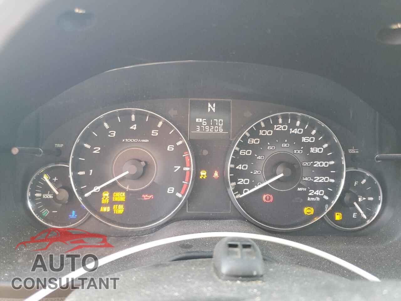 SUBARU OUTBACK 2011 - 4S4BRGGC7B3429558