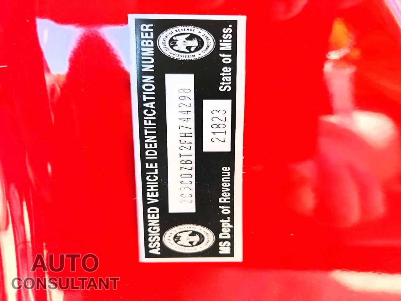 DODGE CHALLENGER 2015 - 2C3CDZBT2FH744298