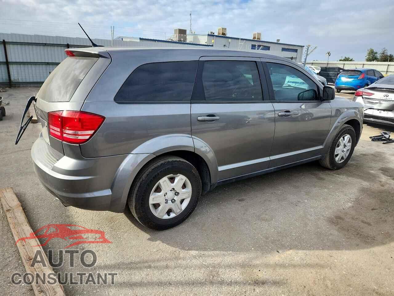 DODGE JOURNEY 2012 - 3C4PDCAB2CT362665