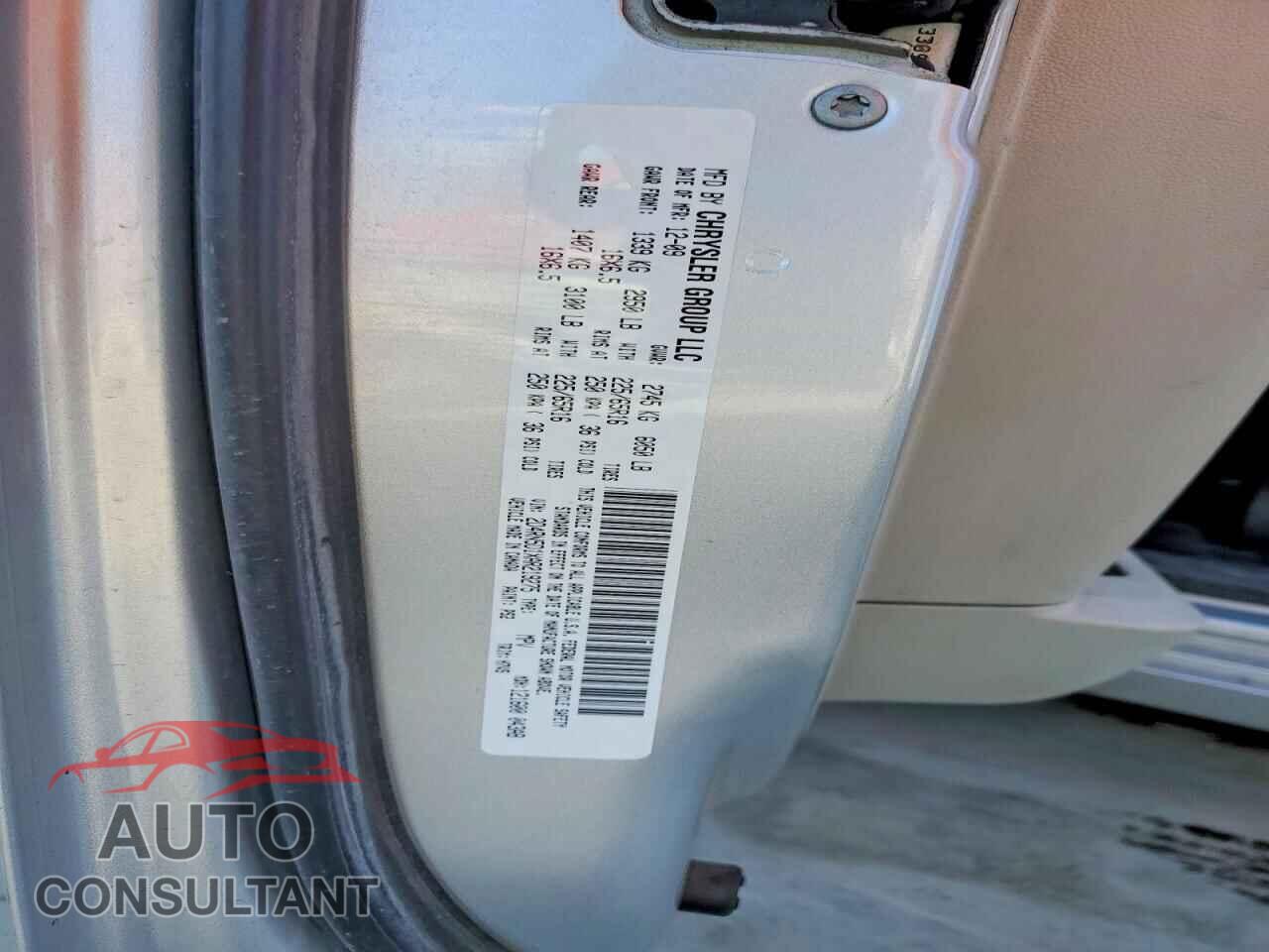 DODGE CARAVAN 2010 - 2D4RN5D1XAR219275