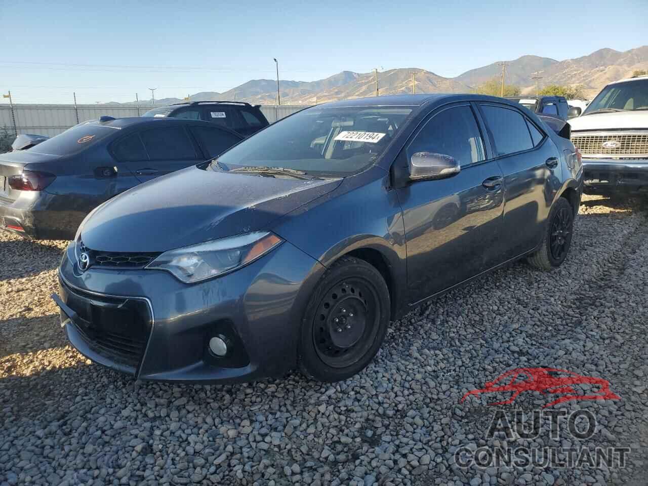 TOYOTA COROLLA 2016 - 2T1BURHE9GC502541