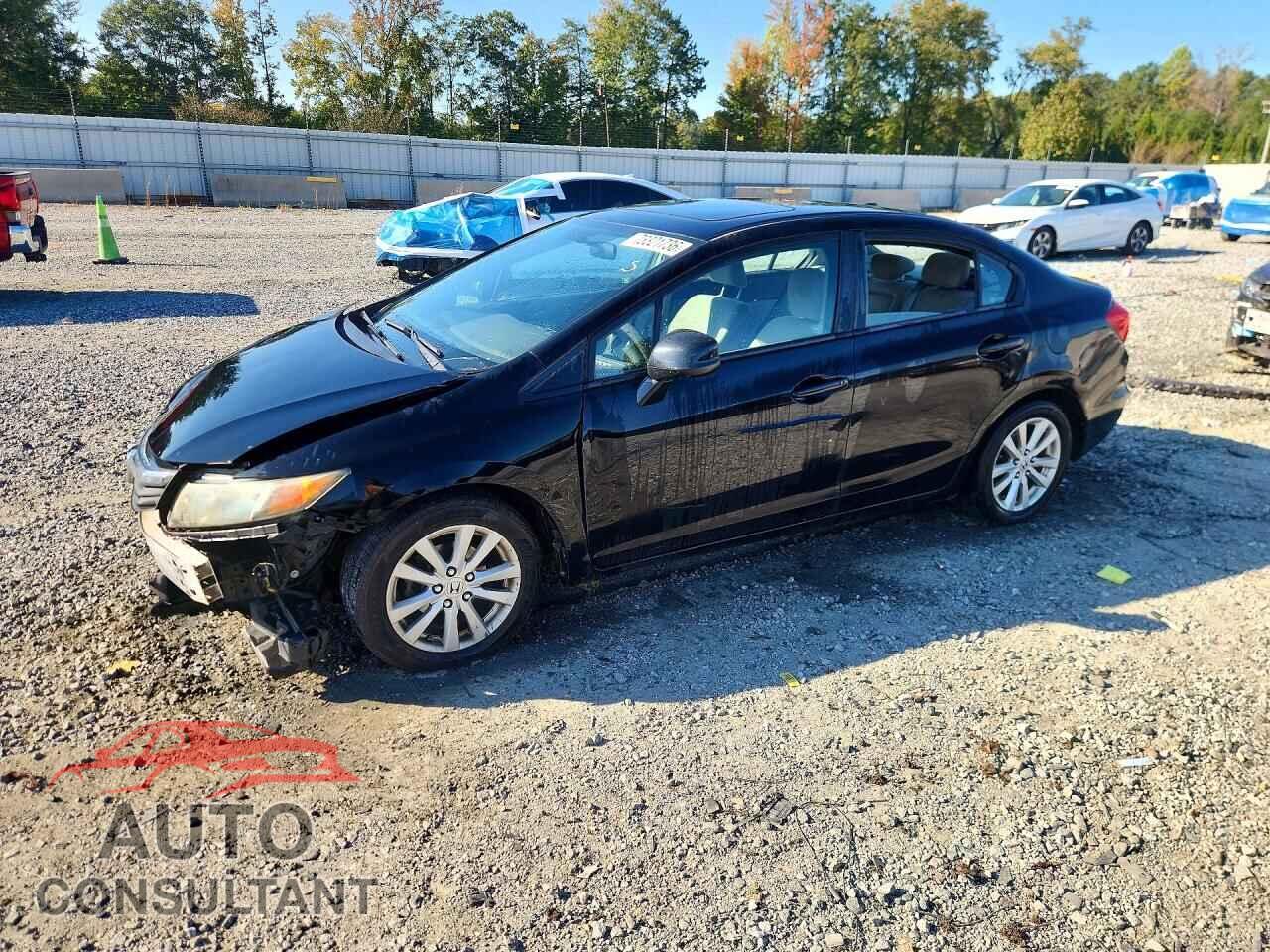 HONDA CIVIC 2012 - 19XFB2F87CE324510