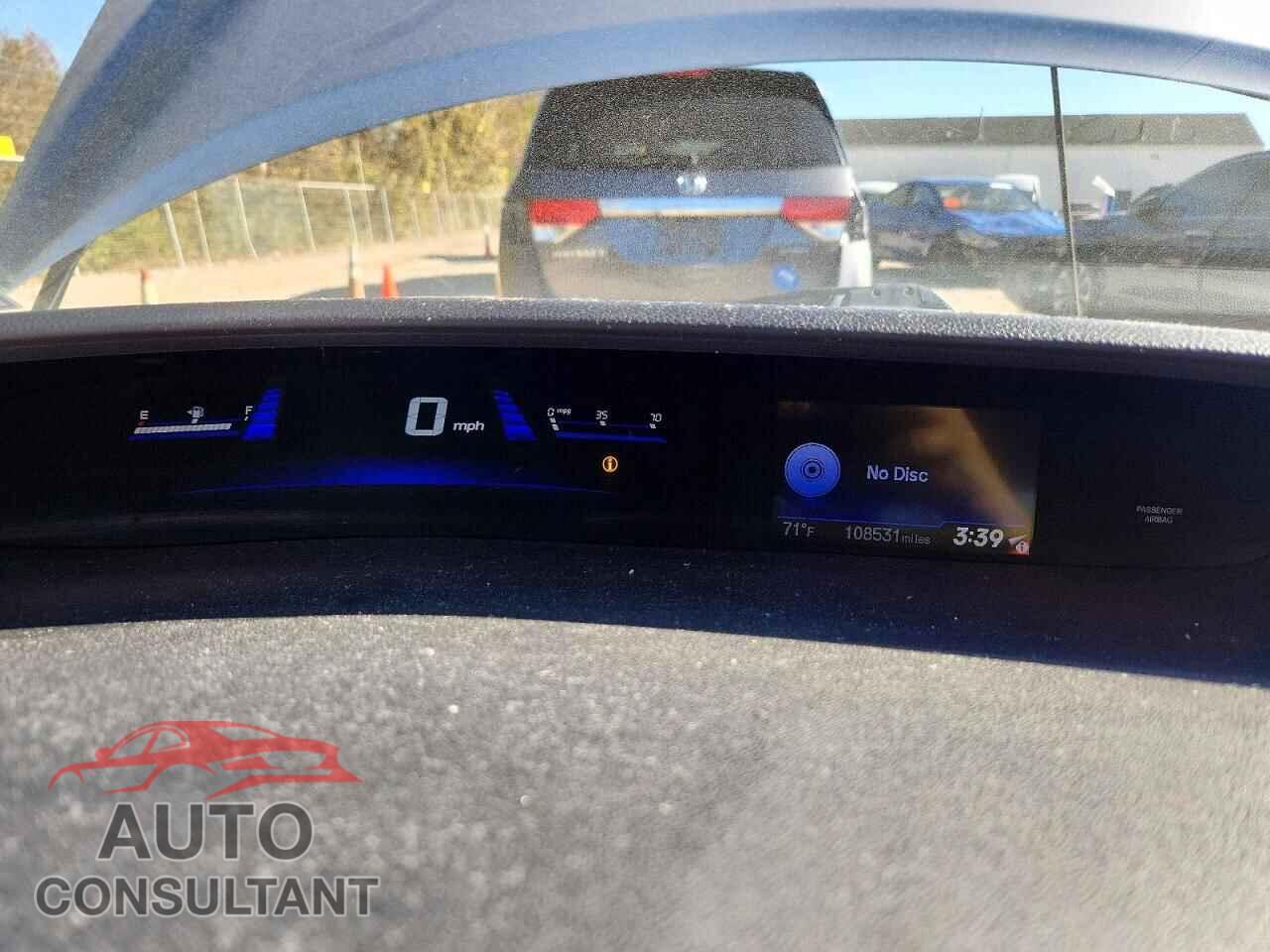 HONDA CIVIC 2013 - 19XFB2F57DE229629
