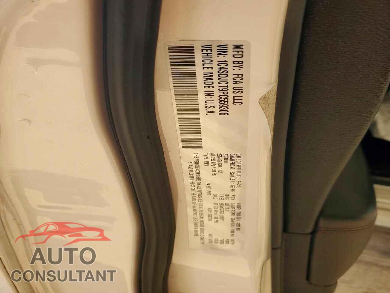 DODGE DURANGO 2023 - 1C4SDJCT9PC559306