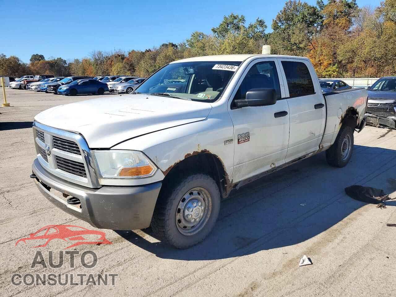 DODGE RAM 2500 2011 - 3D7TT2CT2BG618446