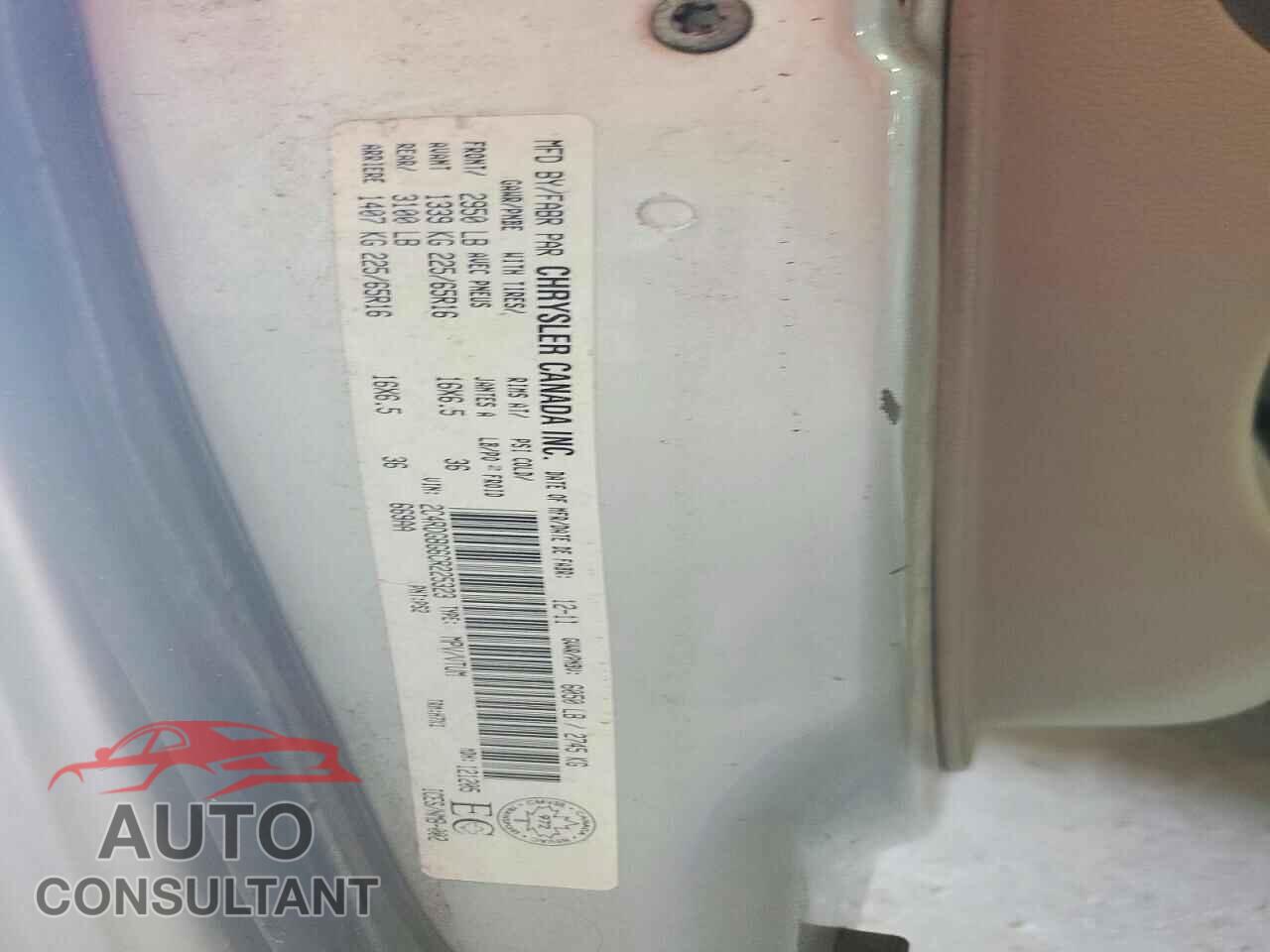 DODGE CARAVAN 2012 - 2C4RDGBG6CR225323