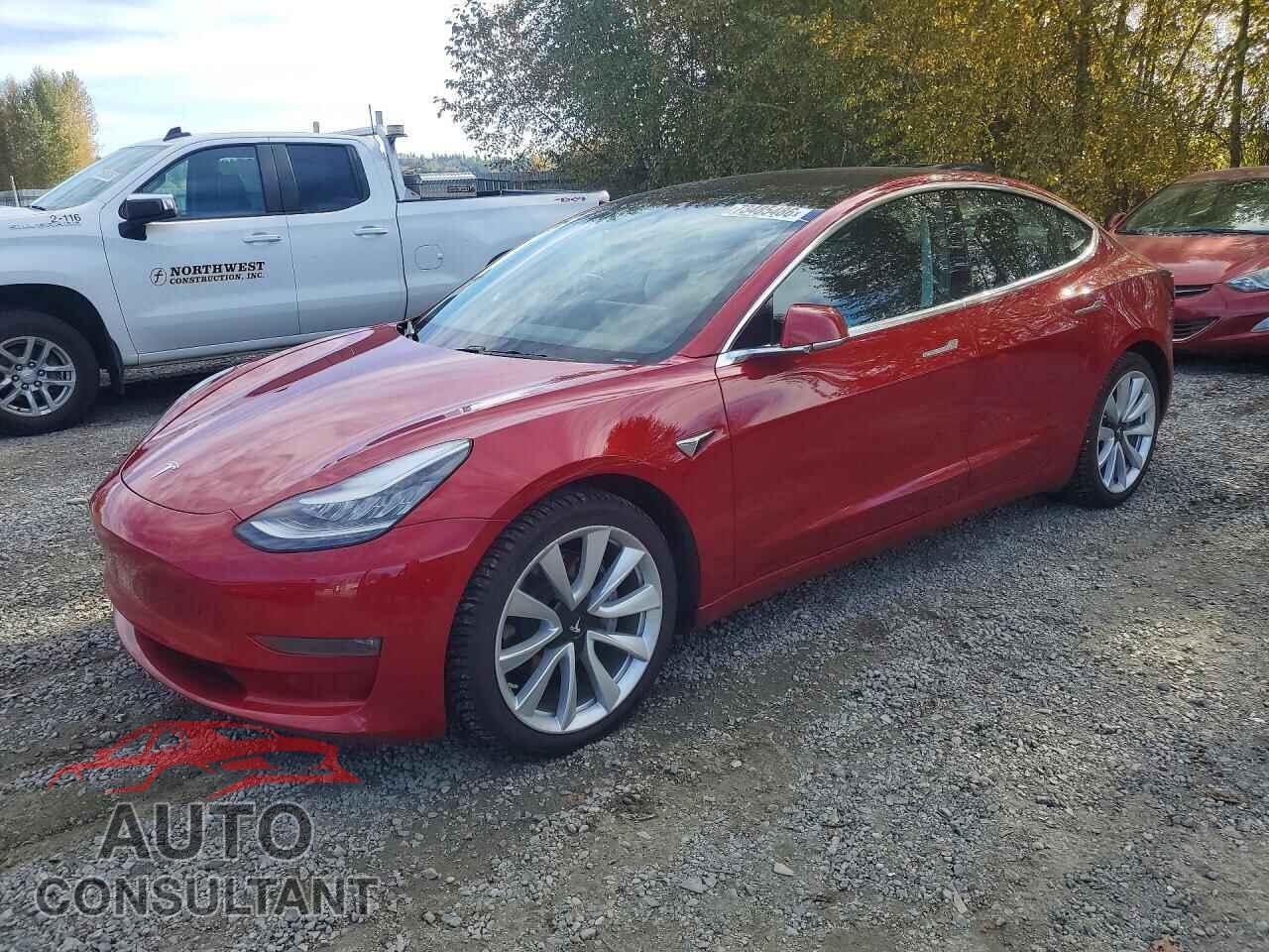TESLA MODEL 3 2018 - 5YJ3E1EB6JF121732